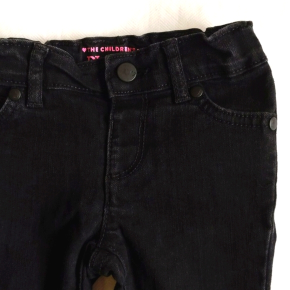children's place black skinny denim jeans 18-24 months baby toddler girls - Picture 2 of 9